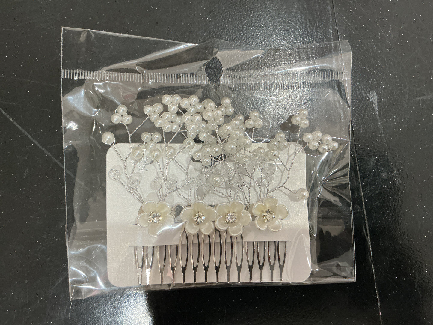 Blossom Pearl Hair Combs