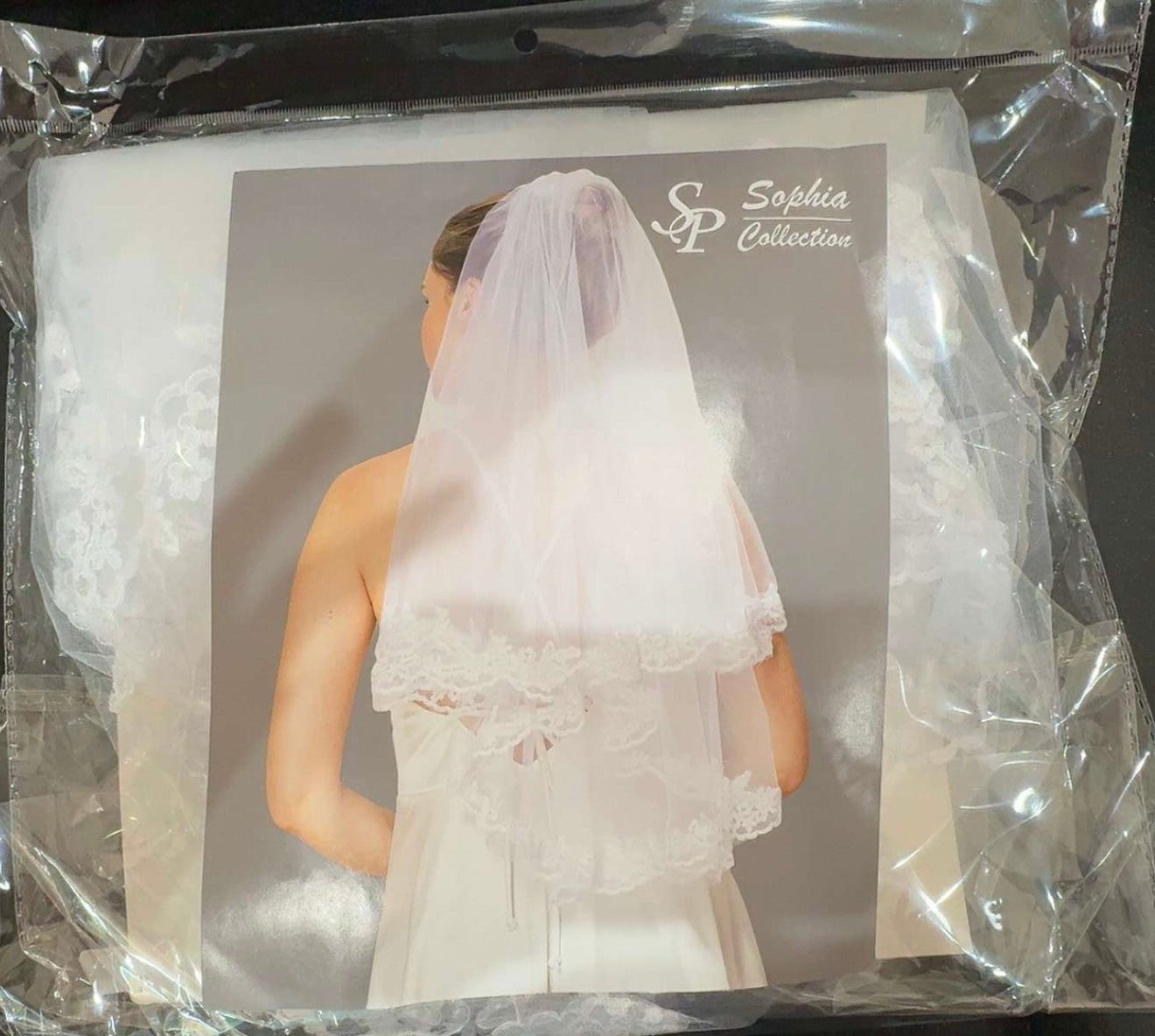 "Timeless Romance" Vintage Lace Veil