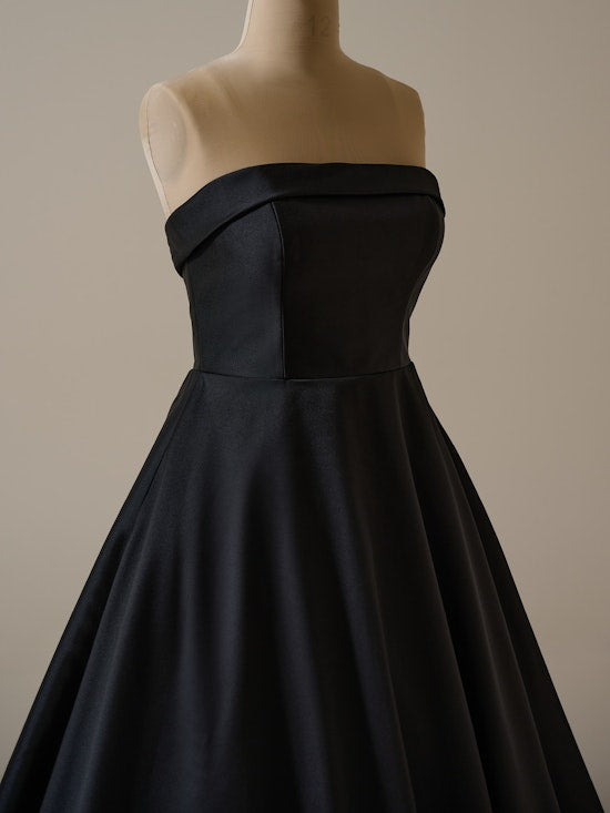Midnight Bloom" - Noir Couture Wedding Gown